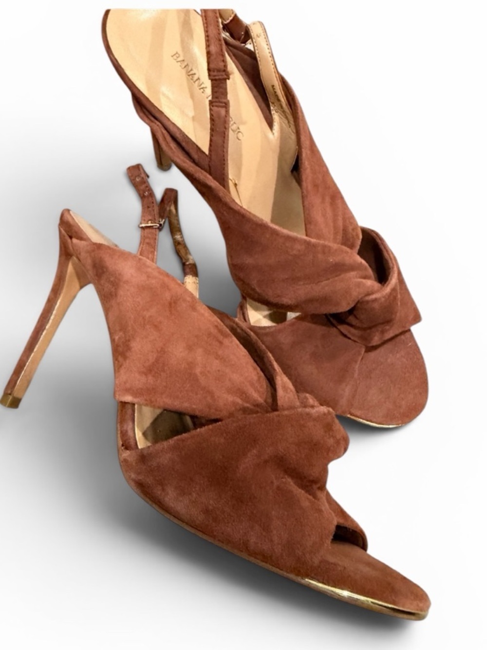 Banana Republic Jessa Open-Toe Slingbacks